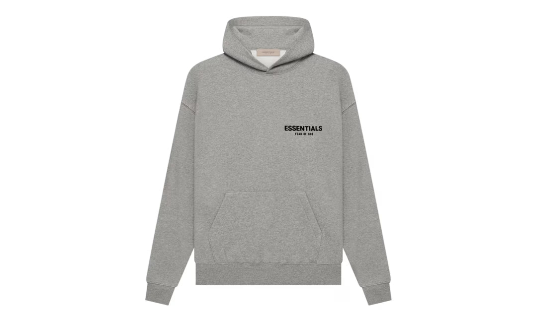 ESSENTIALS HOODIE DARK OATMEAL