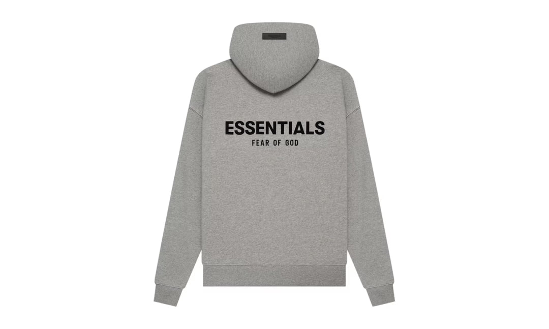 ESSENTIALS HOODIE DARK OATMEAL